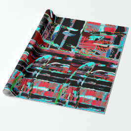 Liberdade Abstrata – Papel de Embrulho Personaliza