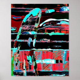 Liberdade Abstrata – Poster Artístico de Parede