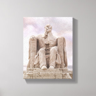 Liberdade Desmoronando, Enfrentando Canvas Lincoln