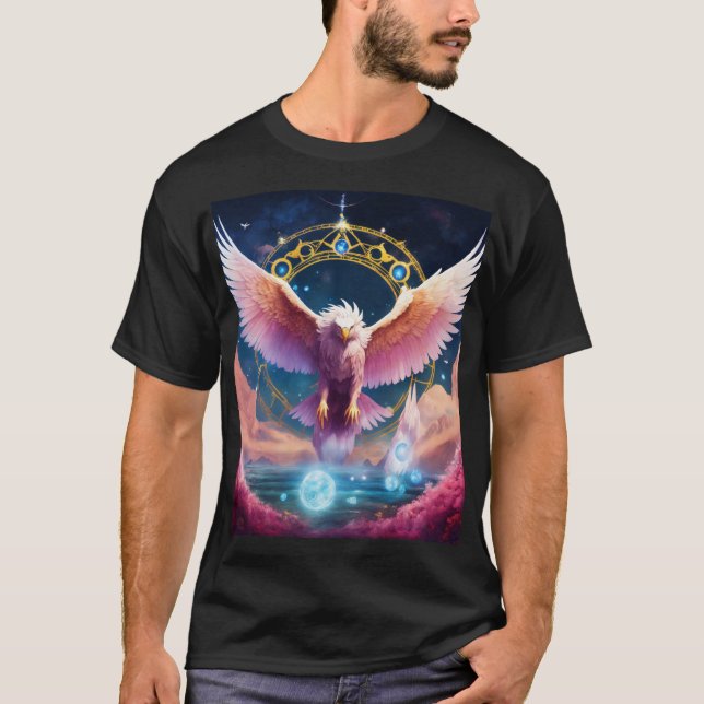 Liberdade e Ambição: Camisetas Crystal Eagle (Frente)