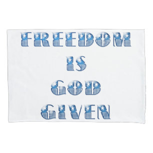 Liberdade é Deus dado, azul