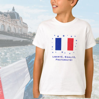 Liberdade, Igualdade, Fraternidade! Camiseta