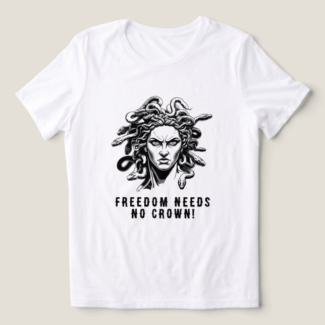Liberdade Não Precisa de Coroa! (Design frontal)