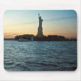 Liberdade no por do sol Mousepad