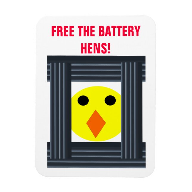 Libere o ímã Premium do Hens da Bateria (Vertical)