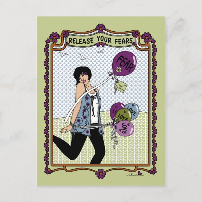 Libere seu cartão postal (Frente)