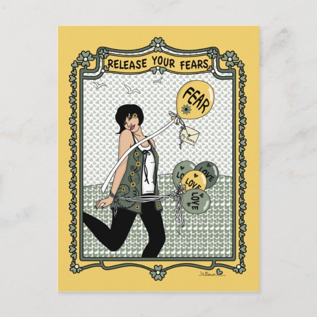 Libere seu cartão postal (Frente)