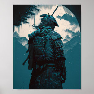 Libere seu guerreiro interno com Posters Samurai