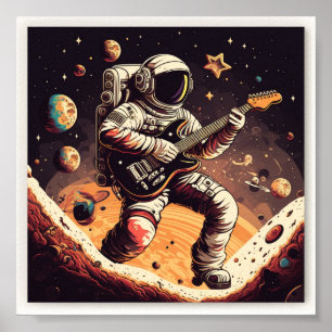 Libere seu lado criativo com o Poster de astronaut