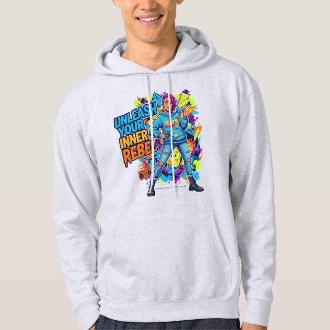Libere Seu Rebelde Interior - Moletom - (Frente)