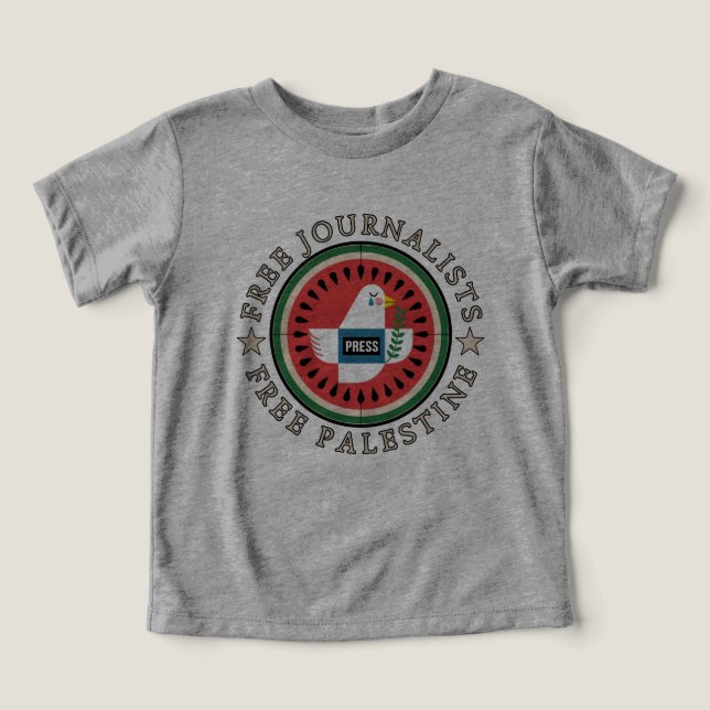 Libertando Jounalistas da Palestina (Design frontal)