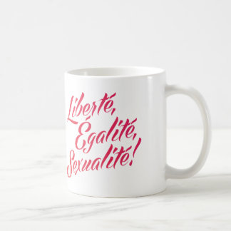 Liberté, égalité, sexualité! Caneca clássica