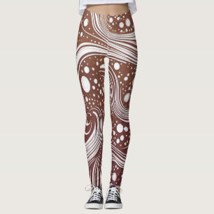 Liberte Sua Criatividade: Leggings com Padrão Funk