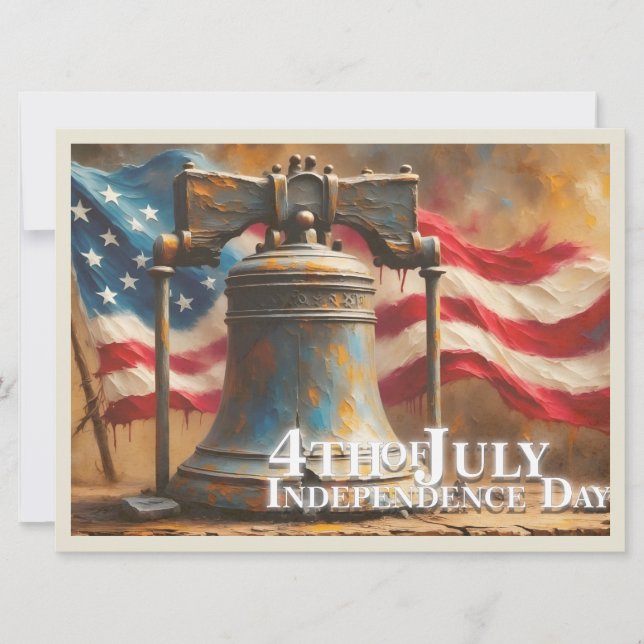 Liberty Bell Art for 4th of July Celebration (Frente)