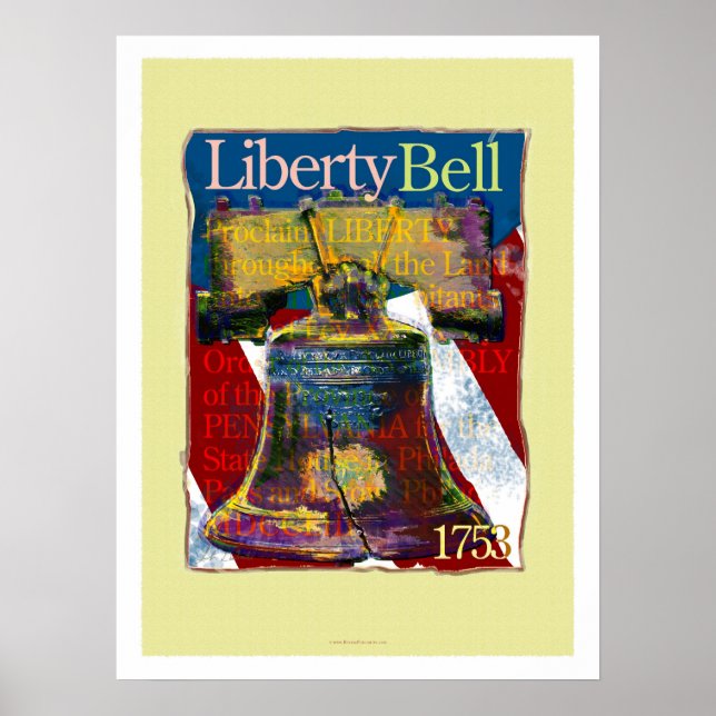 Liberty Bell Art Poster (Frente)