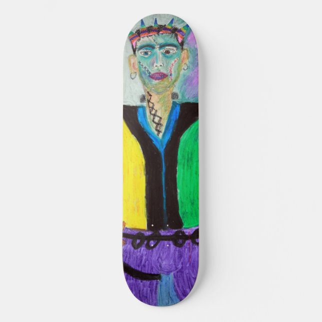 LIBERTY DOG PRO SHREDDERS SKATE FRANKENSTEIN ART (Frente)
