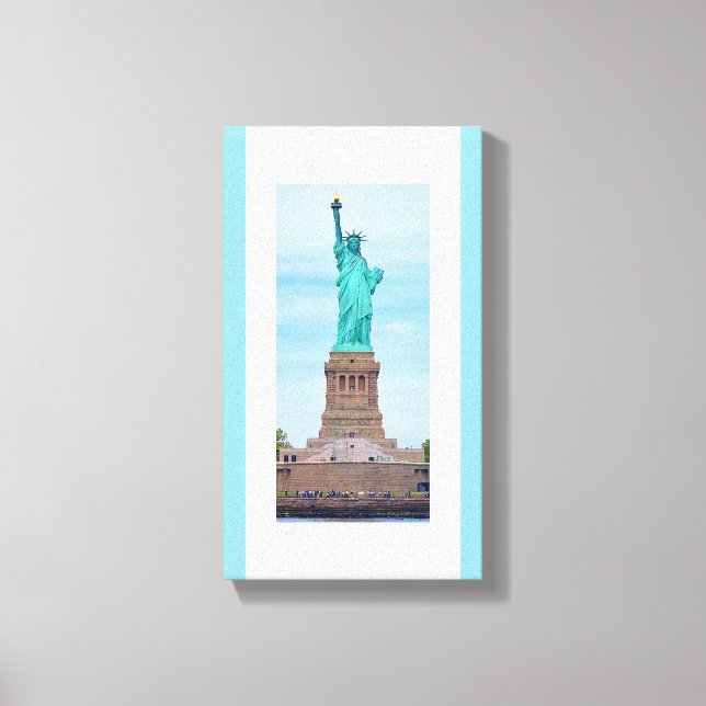 Liberty Enlightening the World Lazarus Poem Canvas (Frente)