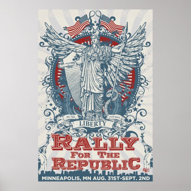 LibertyManiacs Rally Huge Poster (Frente)