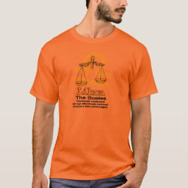 Libra A Camisa Laranja Astrorológica Scales zodiac
