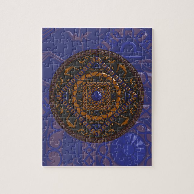 Libra Mandala Quebra-cabeça (Vertical)