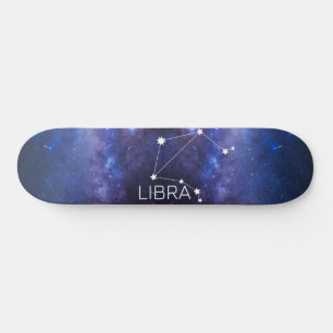 Libra Zodiac - Sinal de estrela skateboard