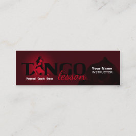 Lição Tango - Negócios, Cartão de visita