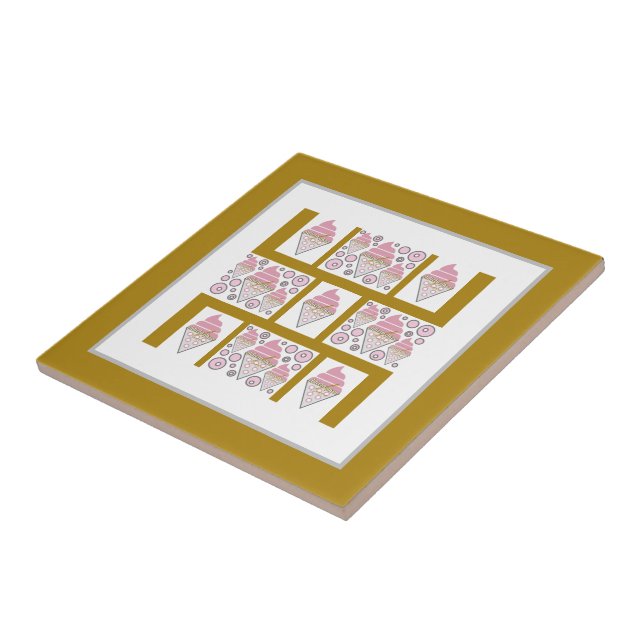 Licença de Sorvete irresistível em Caramel (Lateral)