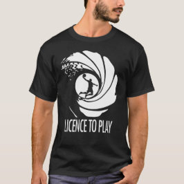 LICENÇA PARA JOGAR CAMISETA DE BASQUETE Design