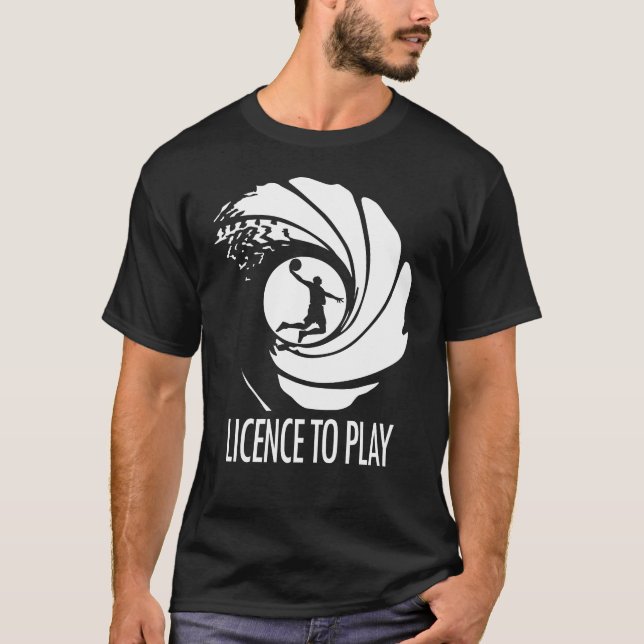 LICENÇA PARA JOGAR CAMISETA DE BASQUETE Design (Frente)
