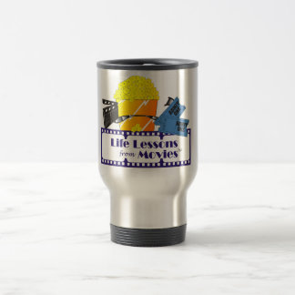Lições da vida da caneca de viagem dos filmes