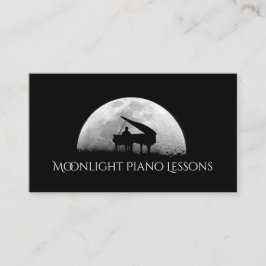 Lições de Piano, Música, Instrumentos Cartão de vi