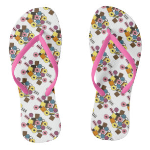 Licorice Preto Aplica Todos Os Tipos De Chinelos D