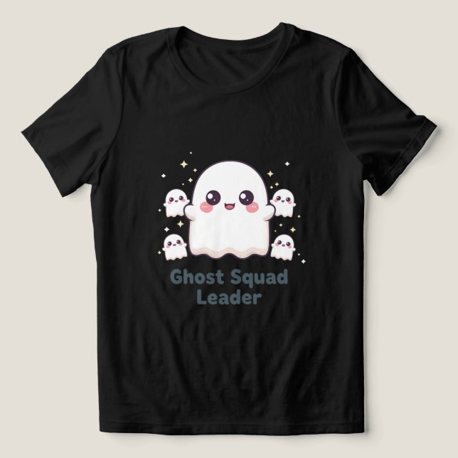 Líder do Esquadrão Fantasma Kawaii Halloween  (Design frontal)