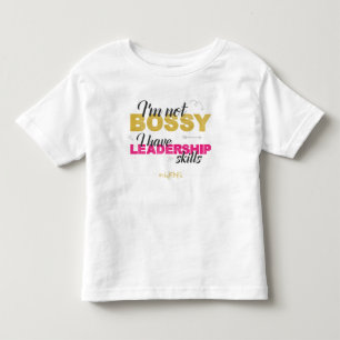 Liderança nao bossy da camisa do plissado das