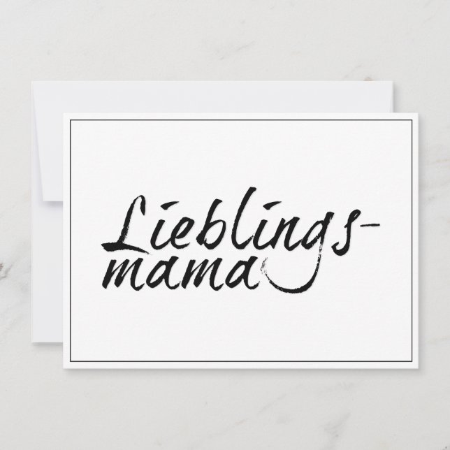 Lieblingsmama (Frente)