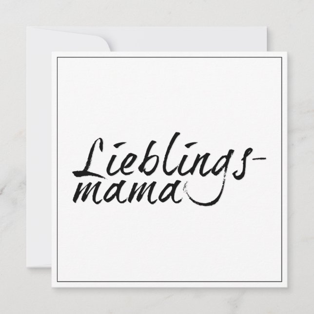 Lieblingsmama (Frente)