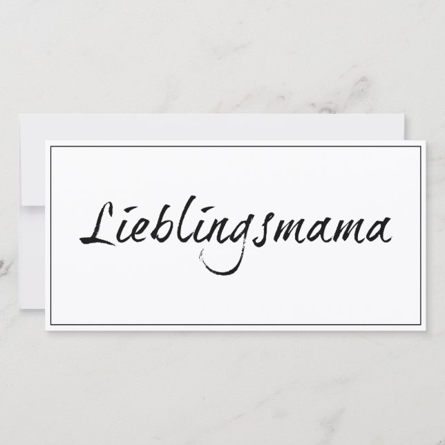 Lieblingsmama (Frente)