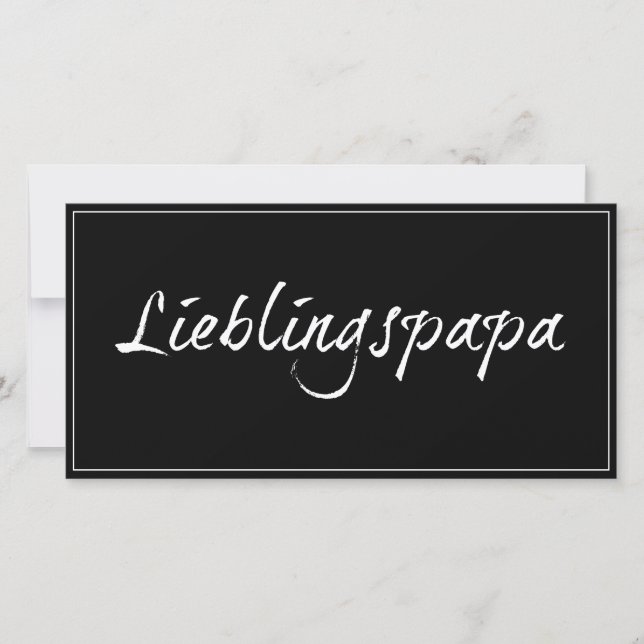 Lieblingspapa - weißer Schriftzug 00001 (Frente)