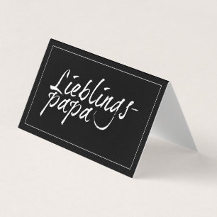 Lieblingspapa - weißer Schriftzug 00001