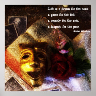 Life A Game, A Tragedy, A Comedy Poster