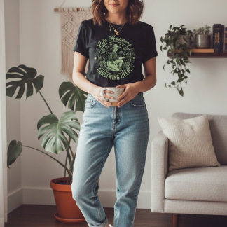 Life Happens Gardening Helps Vintage Gardener Gift