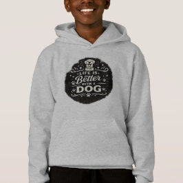 Life Is Better With a Dog – Cute Dog Lover Vintage