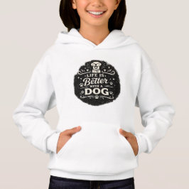 Life Is Better With a Dog – Cute Dog Lover Vintage