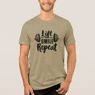 Lift Smile Repeat Gym Motivation Weightlifting Str