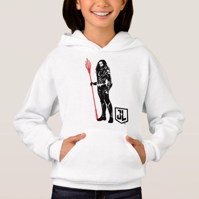 Liga da Justiça | Aquaman Pose Noir Pop Art (Frente)