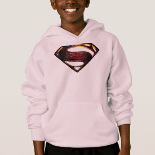 Liga da Justiça  Símbolo metálico-superman
