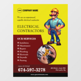 Ligação da janela dos contratantes elétricos