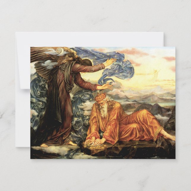 Ligado à Terra por Evelyn De Morgan, Arte Vitorian (Frente)
