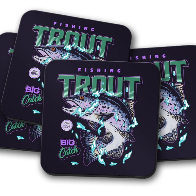 Ligado na Porta copos de Trouts | Costa de Cortiça (Criador carregado)