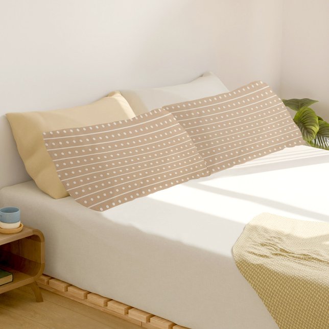 Light Brown Lines and Circles Pattern Pair Of (Criador carregado)